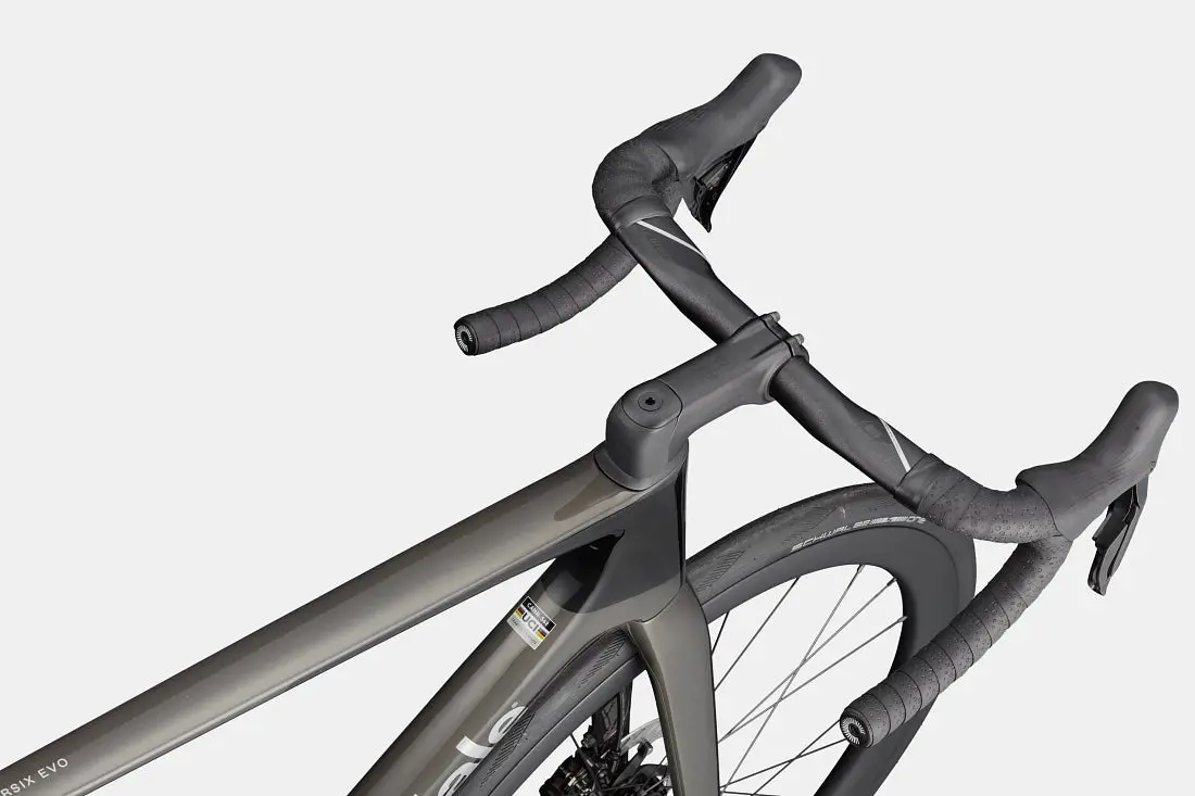 Cannondale Supersix Evo 5 Road Bike, Shimano 105 Di2, Vision Sc45 I23 Carbon Wheels 11