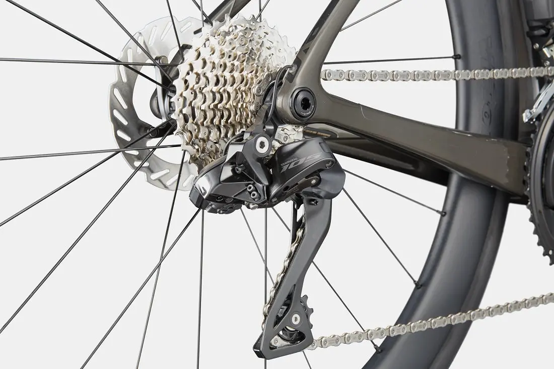 Cannondale Supersix Evo 5 Road Bike, Shimano 105 Di2, Vision Sc45 I23 Carbon Wheels 13