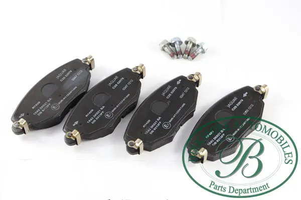 Jaguar Front Brake Pads Part # C2s52079 # C2s48022 # C2s17129. Jaguar 02-08 X-Type 1