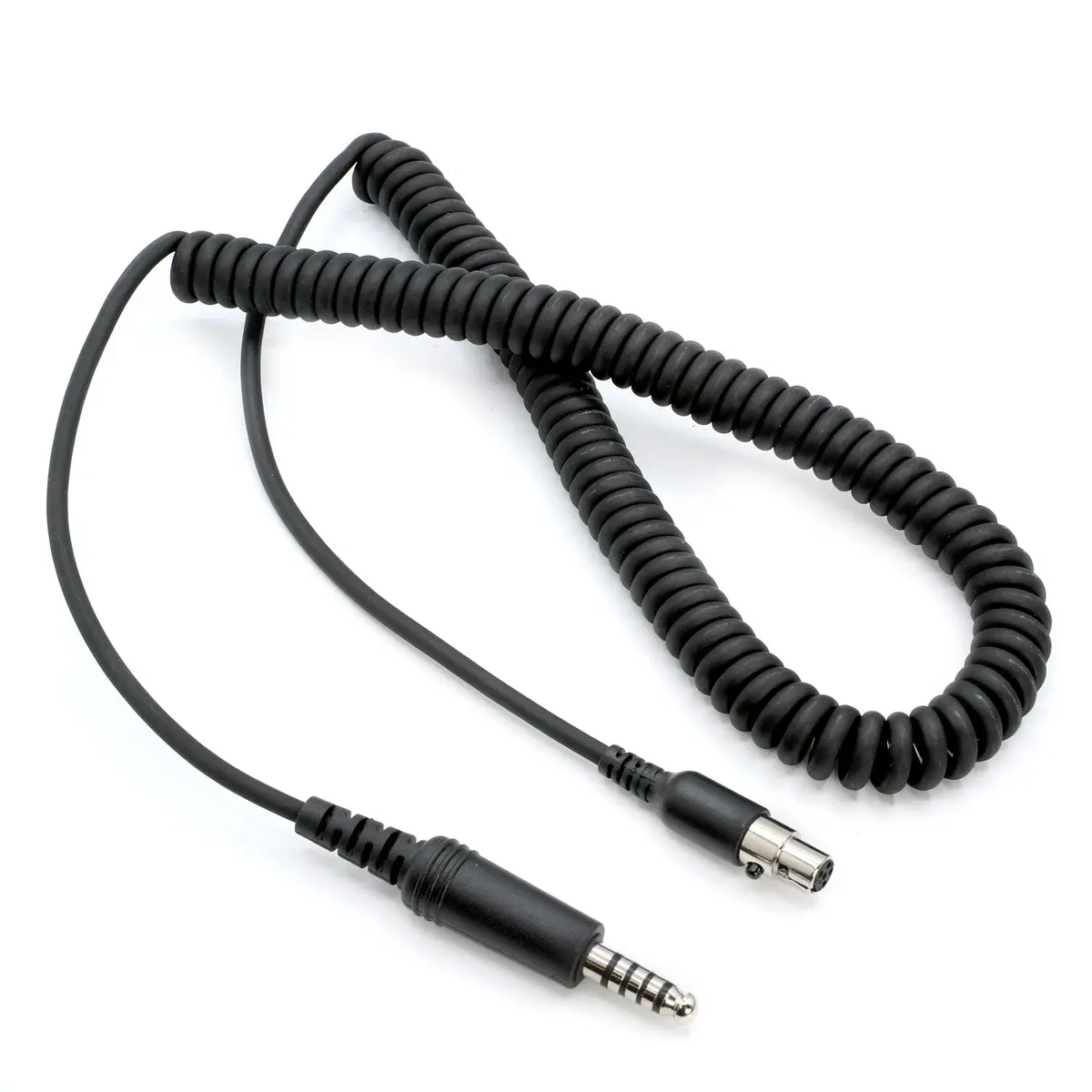 Firetruck Intercom Headset Coil Cord For Firecom Style Jacks 1