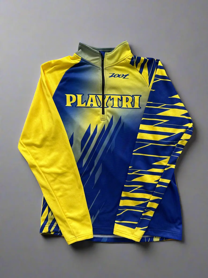 Zoot X Playtri Run Women's Thermo Half Zip 1
