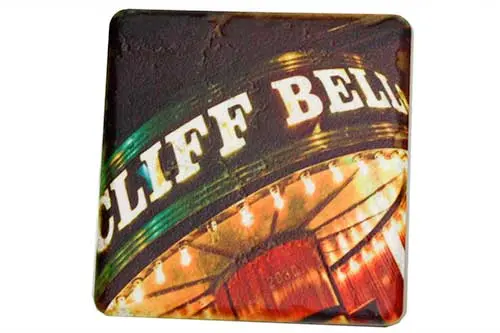 Cliff Bells Porcelain Tile Coaster 1