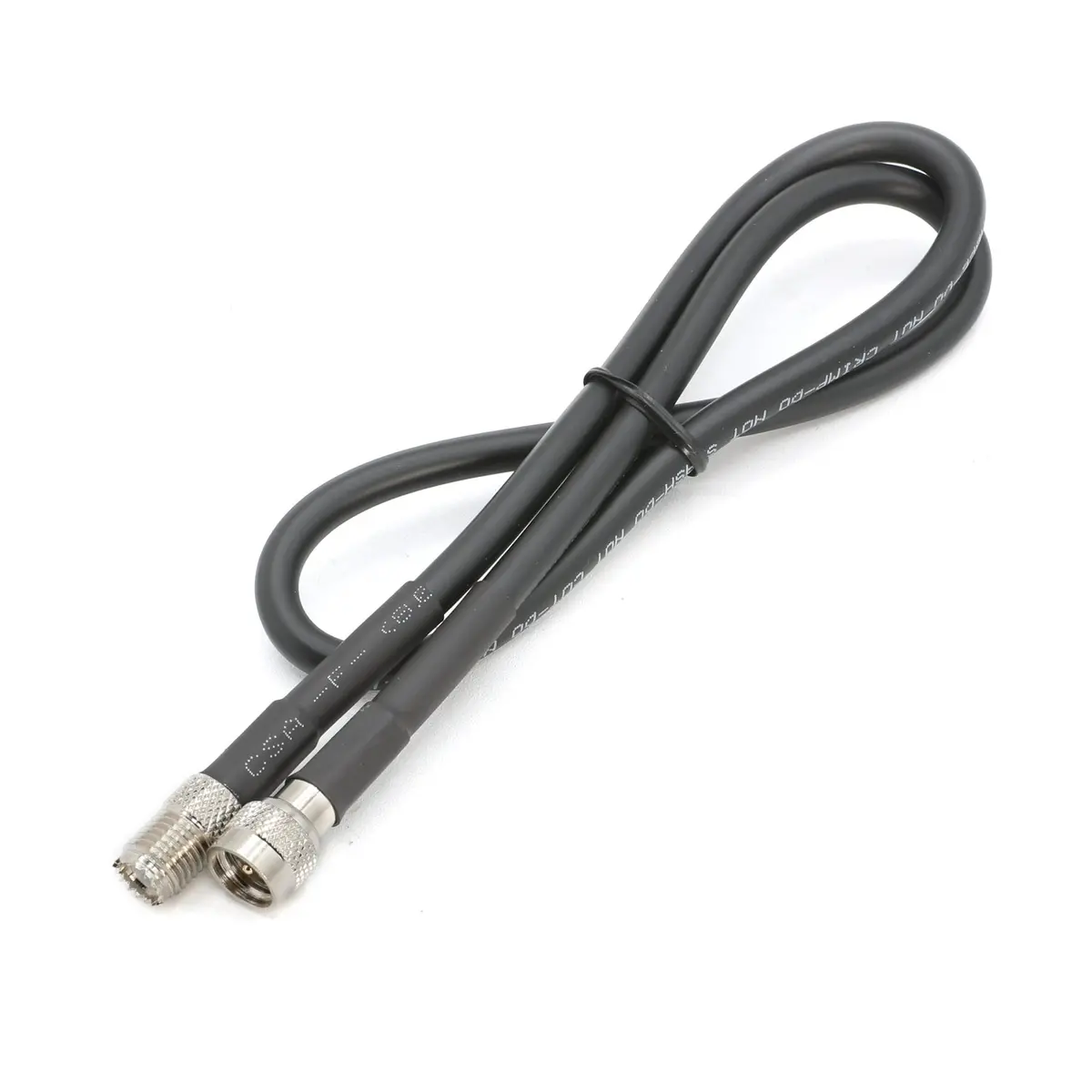 2 Ft Antenna Cable Extension For Mini 3/8 Nmo Coax Cable 1