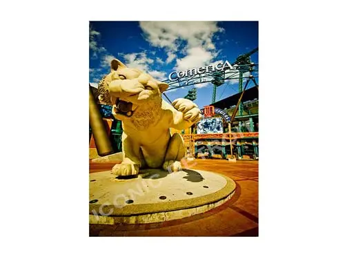 Comerica Park Tiger Luster Or Canvas Print $35 - $430 1