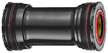Token T47v24 Threaded Bottom Bracket - T47 Inboard, Shimano Hollowtech Ii, Black 1