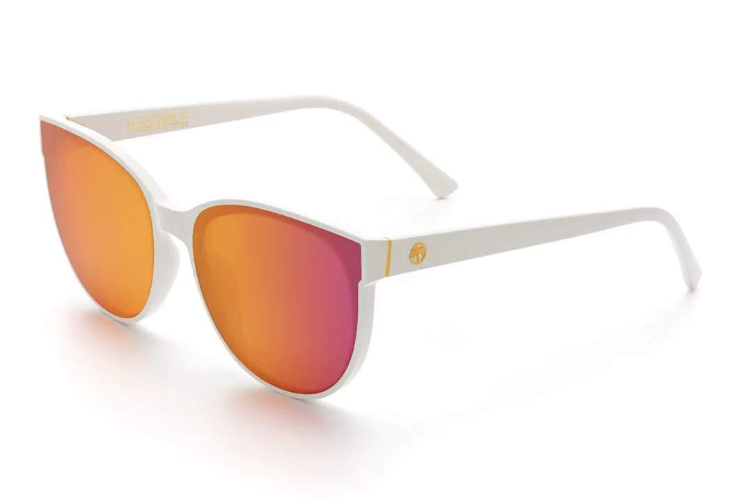 Carat Sunglasses: White 3