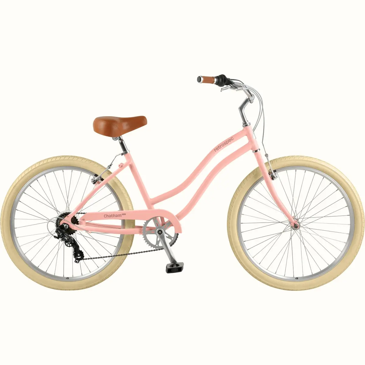 Retrospec Chatham Plus Aluminum Beach Cruiser Bike - Step Through 7 Speed 2