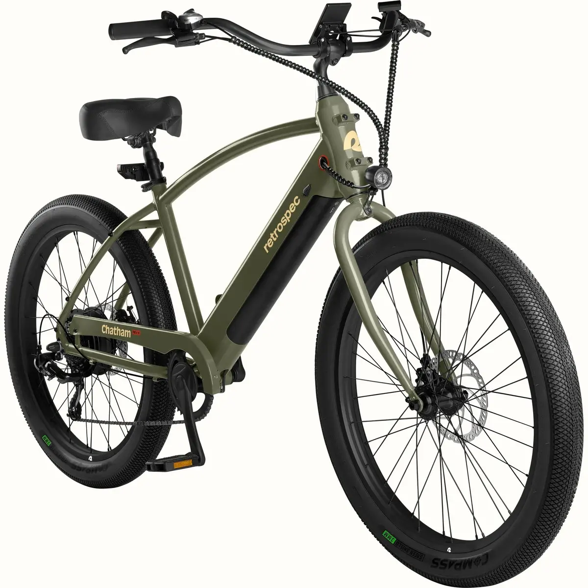Retrospec Chatham Rev+ 2 Beach Cruiser Electric Bike 1