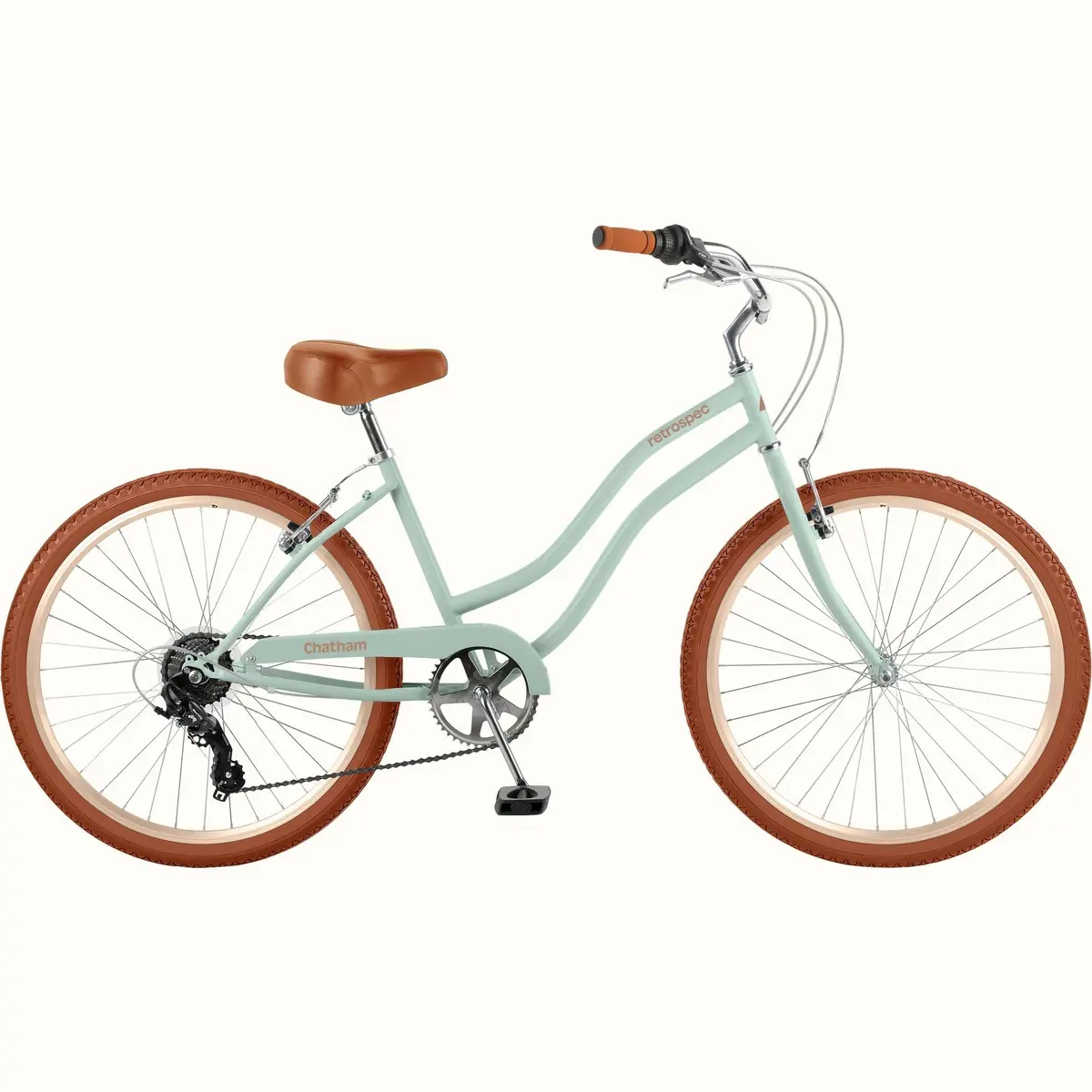 Retrospec Chatham Beach Cruiser Bike - Step Through 7 Speed 1