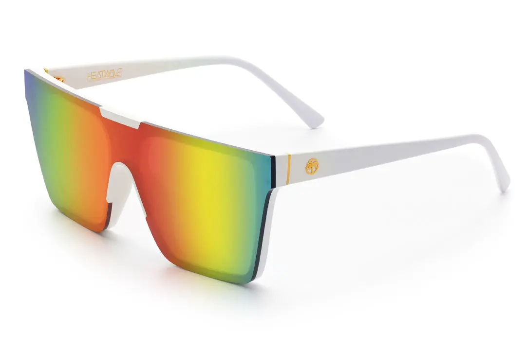Clarity Sunglasses: White 1