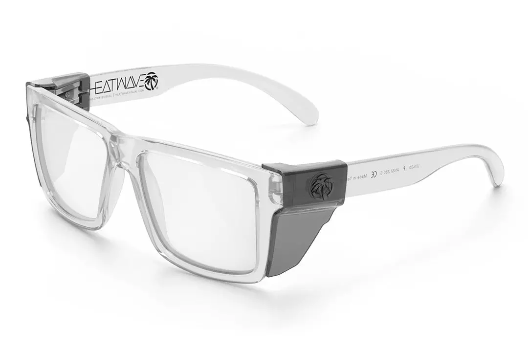 Vise Z87 Sunglasses Vapor Clear Frame: Tuff-Tec Clear Lens 3