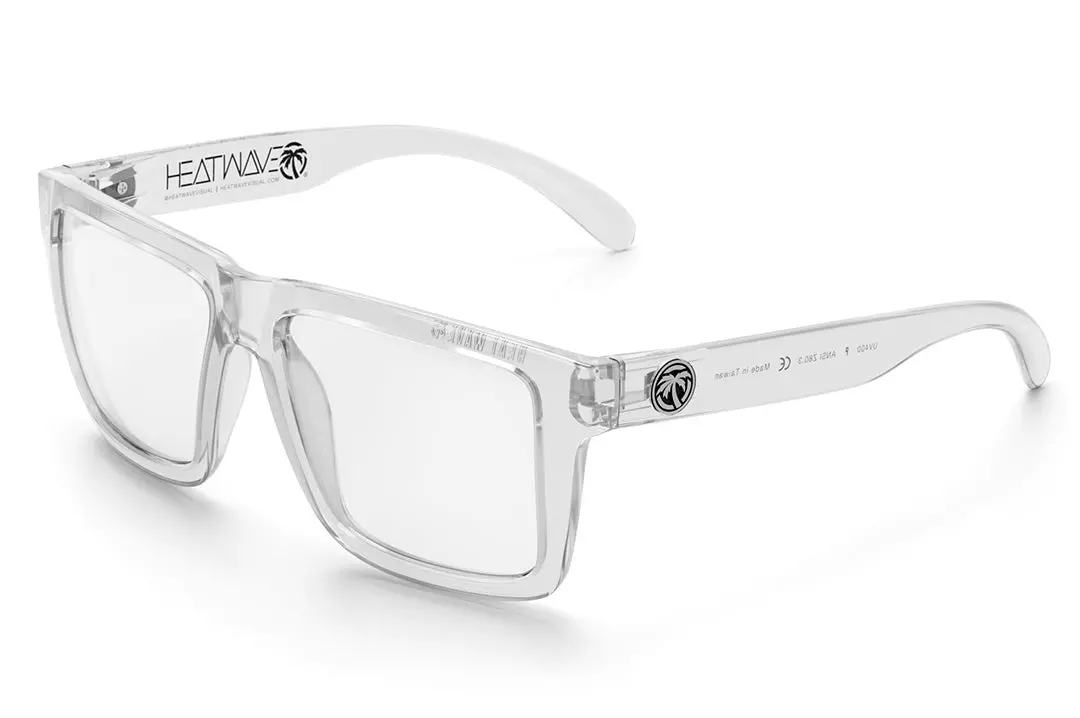 Xl Vise Z87 Sunglasses Vapor Clear Frame: Tuff-Tec Clear Lens 1
