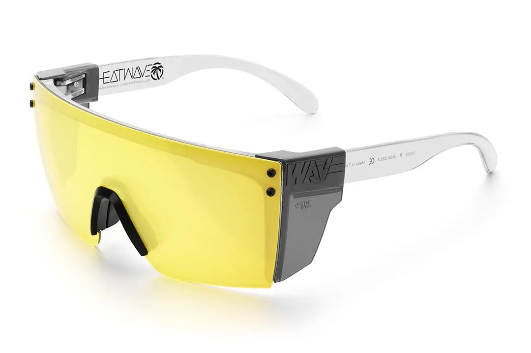 Lazer Face Glasses: Hi-Vis Yellow Z87 3