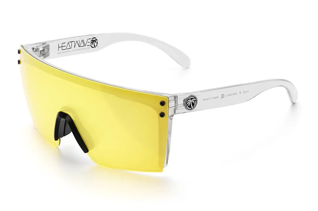 Lazer Face Glasses: Hi-Vis Yellow Z87 1