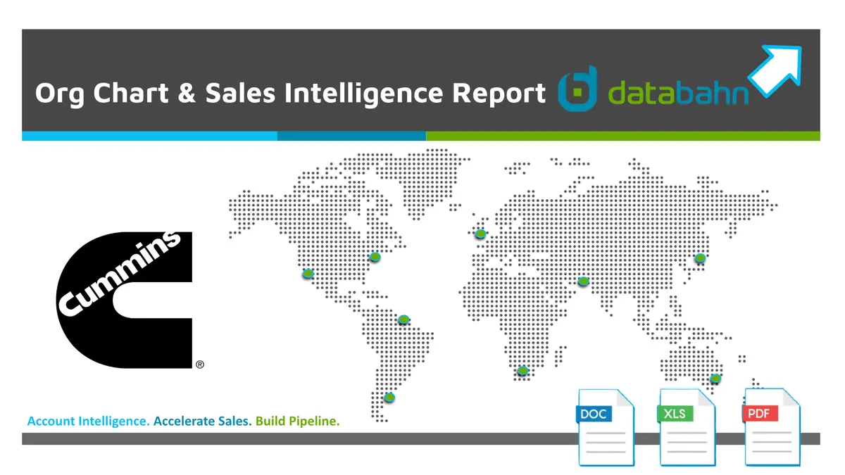 Cummins Org Chart & Sales Intelligence Report 1