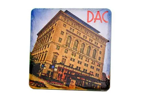 Detroit Athletic Club Porcelain Tile Coaster 1