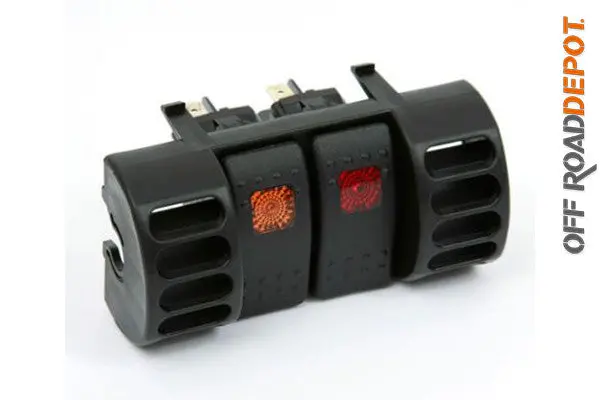 Ventila Central Para 2 Switches Tj/Xj 97-06 1