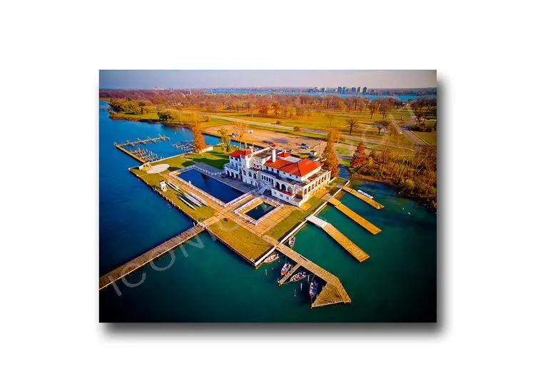 Detroit Boat Club Luster Or Canvas Print $35 - $430 1