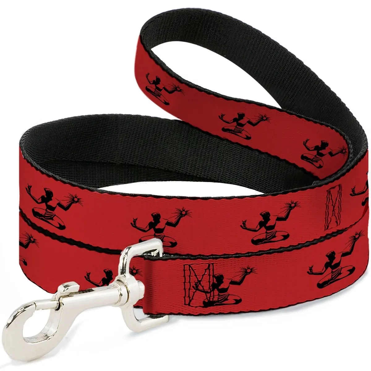 Spirit Of Detroit Dog Leash - Red / Black 1