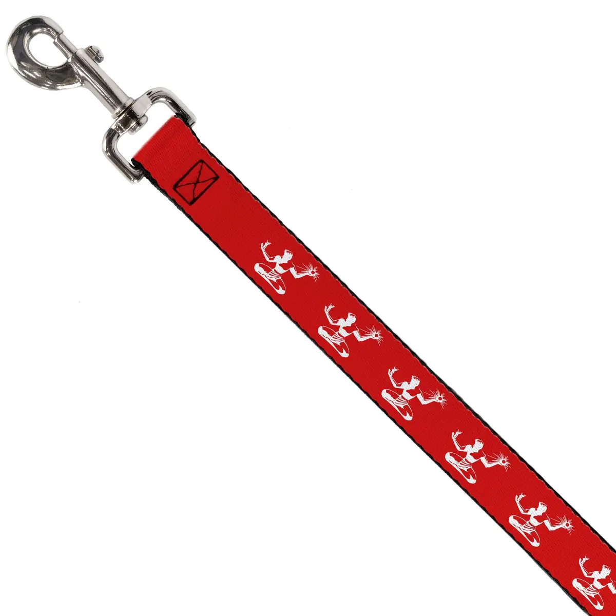 Spirit Of Detroit Dog Leash - Red / White 2