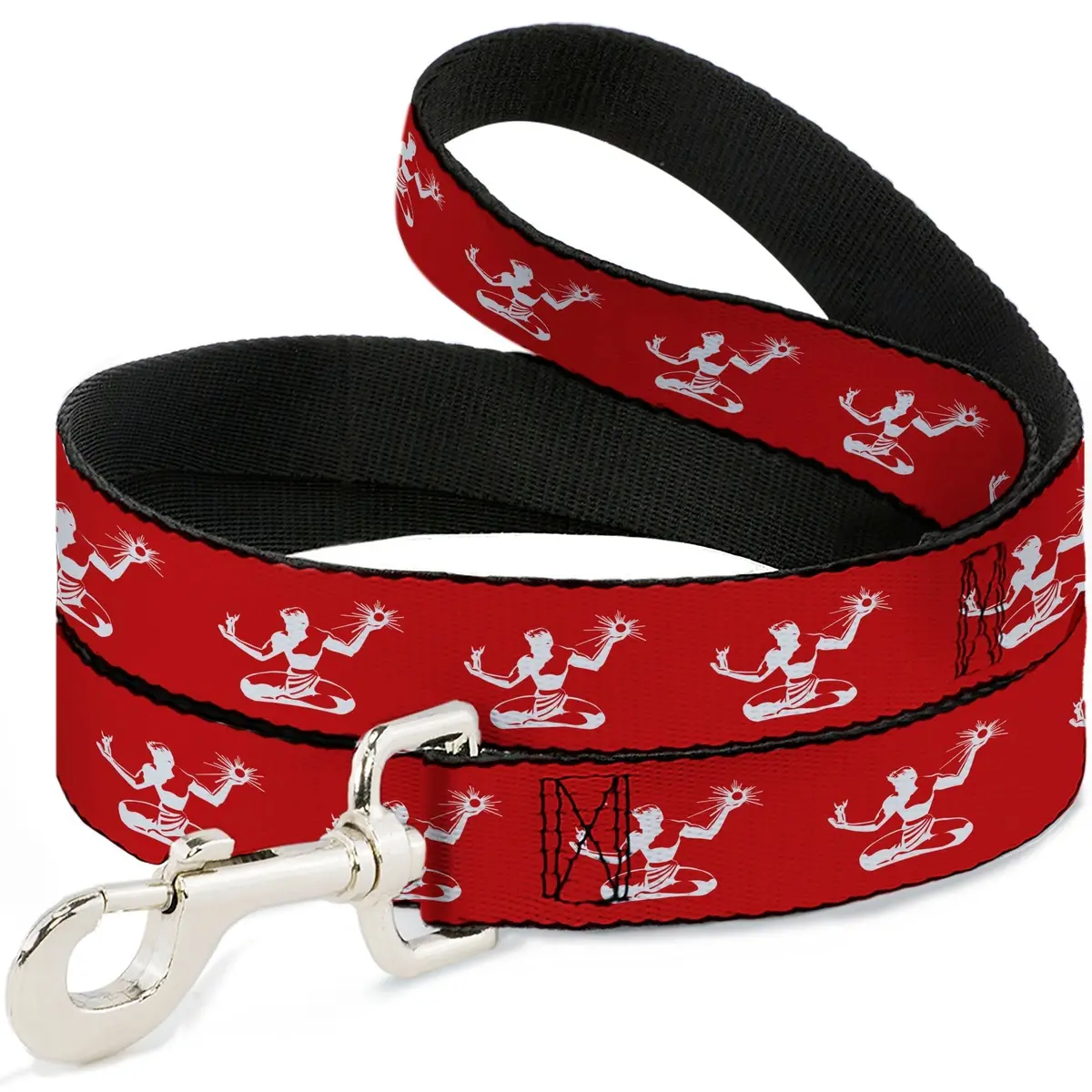 Spirit Of Detroit Dog Leash - Red / White 1