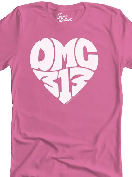Dmc 313 Love Unisex T-Shirt - White / Pink 1