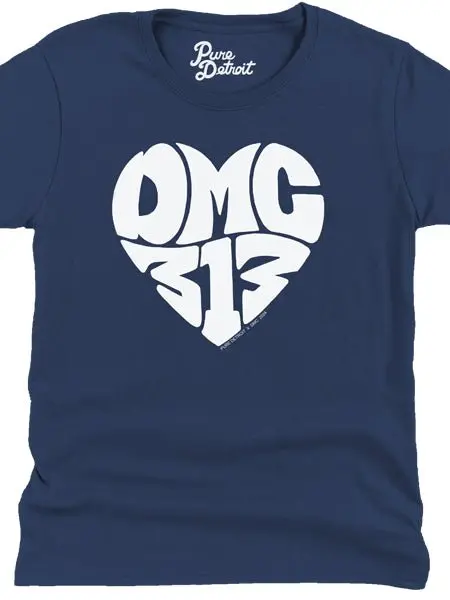 Dmc 313 Love Womens T-Shirt - White / Navy 1