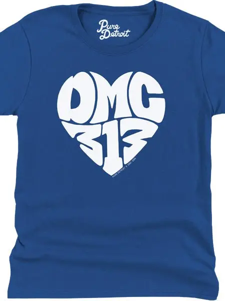 Dmc 313 Love Womens T-Shirt - White / Royal Blue 1