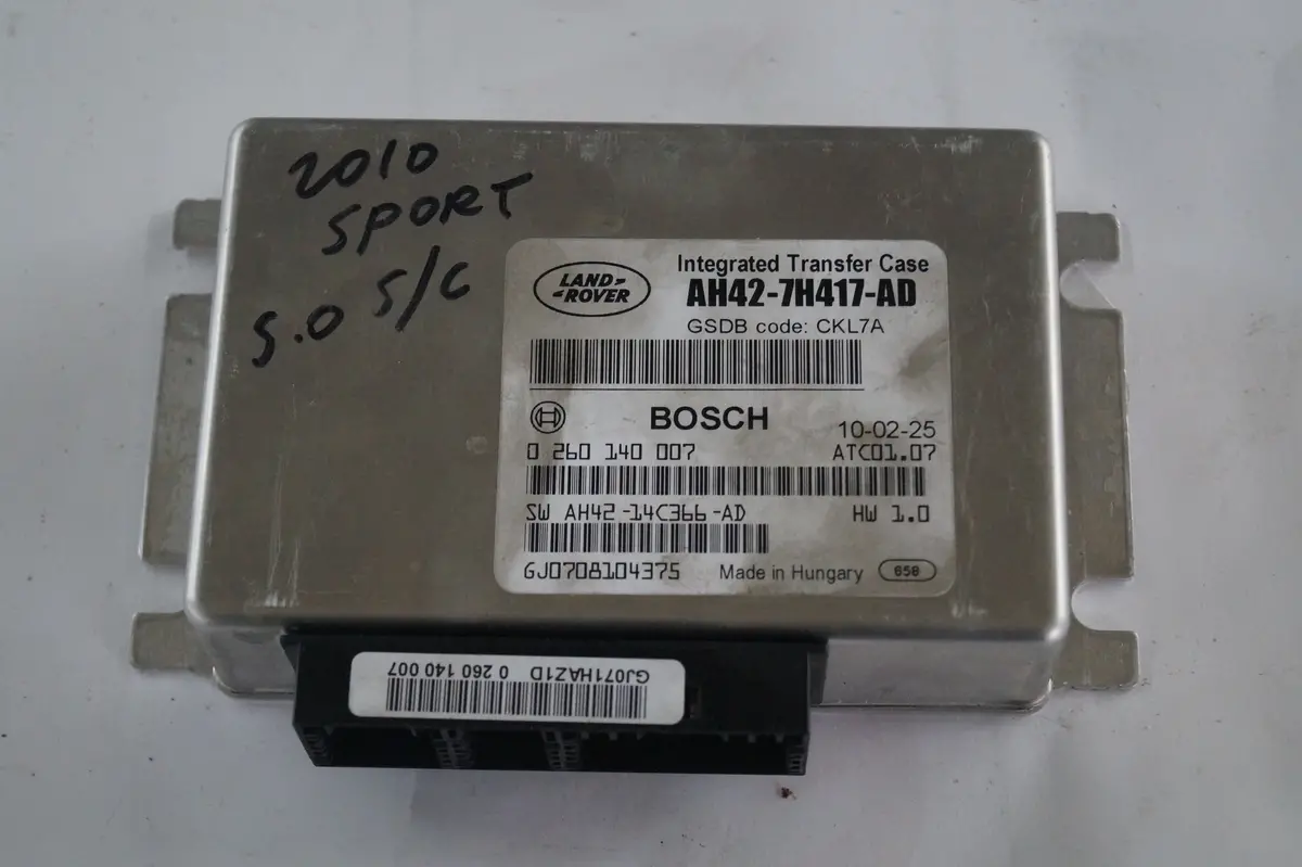 Used Land Rover Itegrated Transfer Case Module Part # Lr010752. Fits Range Rover Sport And Land Rover Lr4 2010-2012. 1