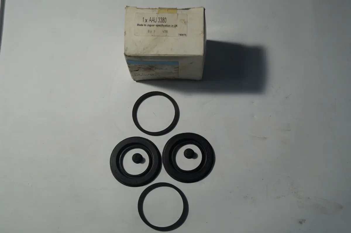 New Disc Brake Caliper Repair Kit For Jaguar Part #Aau3380. Fits Jaguar Vdp,Xj6,Xjs 1984-1993 1