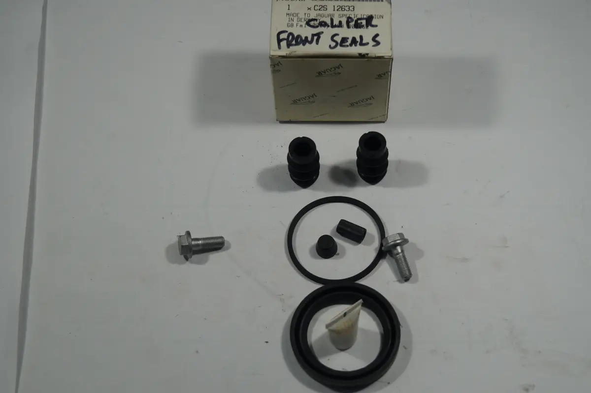 New Front Caliper Rebuild Kit For Jaguar Part # C2s12633. Fits Jaguar X Type 2002-2008 1