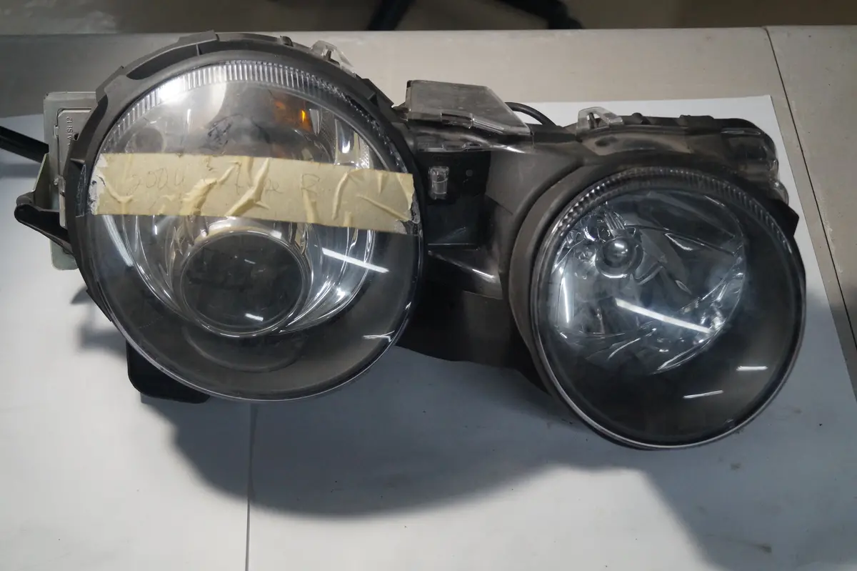 Used Jaguar  Hid Headlight Assembly Part #4R8313w029fb.Fits Jaguar S Type R 2005-2008 1