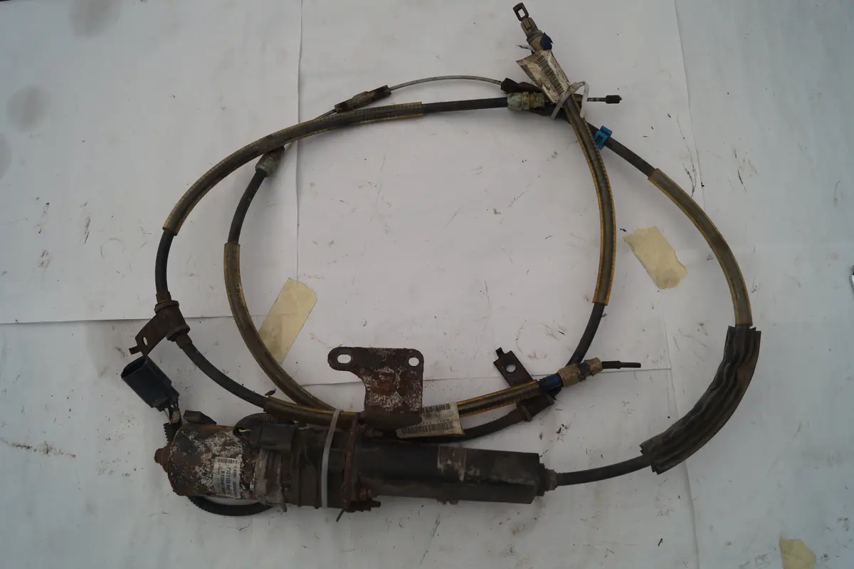 Used Jaguar Parking Brake Actuator And Cable Part #7151120. Fits Jaguar Xf 2010-2015. 1
