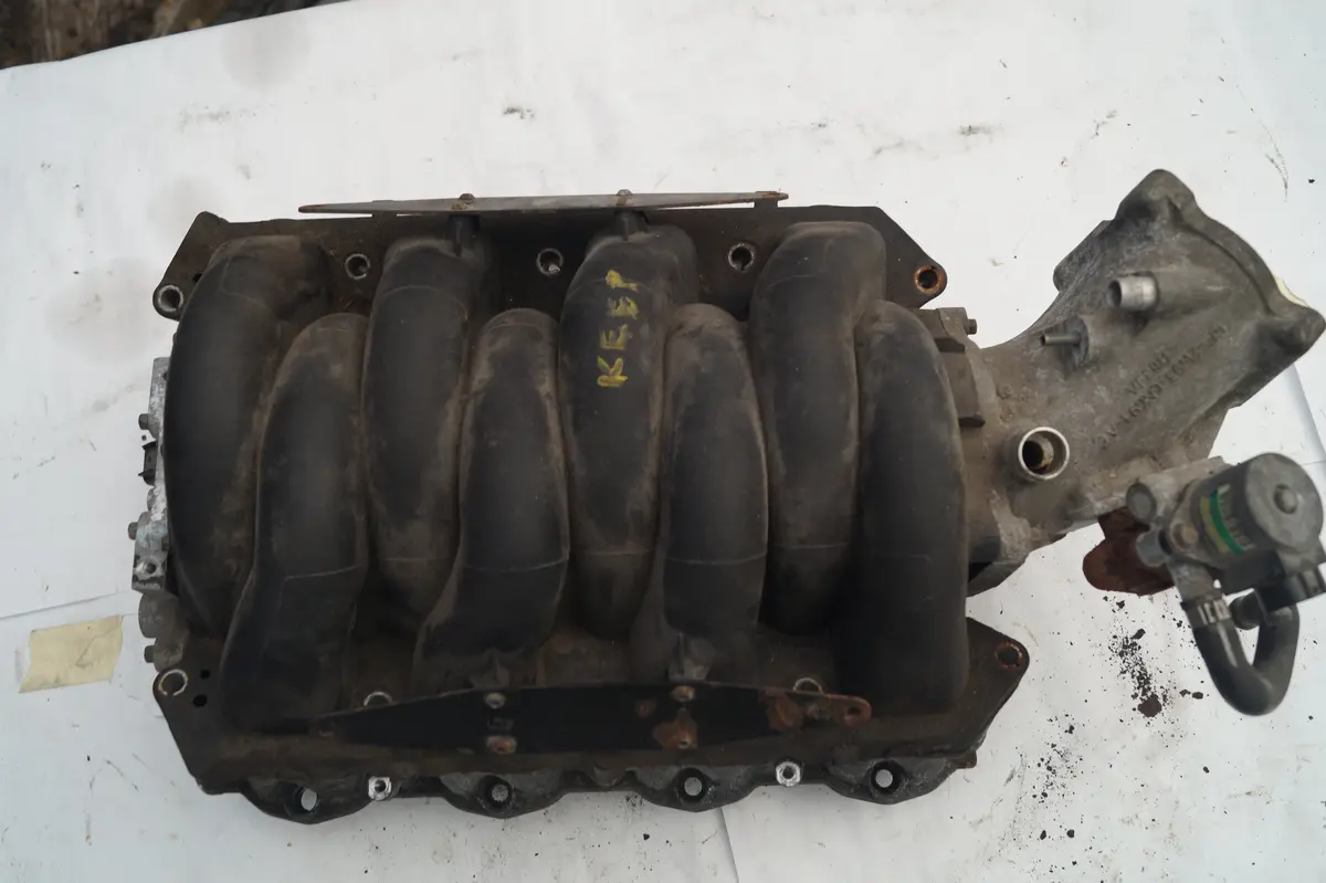Used Jaguar Intake Manifold Part #Aj810598. Fits Jaguar S Type,2003-2008,Jaguar Xj8 2004-2009,Jaguar Xf 2009, Jaguar Xk8 2003-2006, Jaguar Xk 2007-2009 1