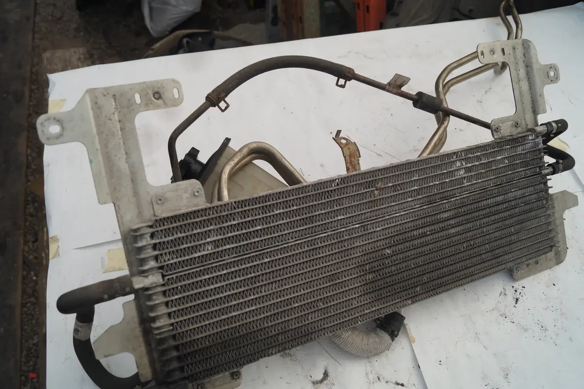 Used Jaguar Supercharged Radiator Part #Mnc8200af. Fits Jaguar S Type 2000-2002, Jaguar Vanden Plas 1998,1999,Jaguar Xk8,Xkr 1998-2006. 1