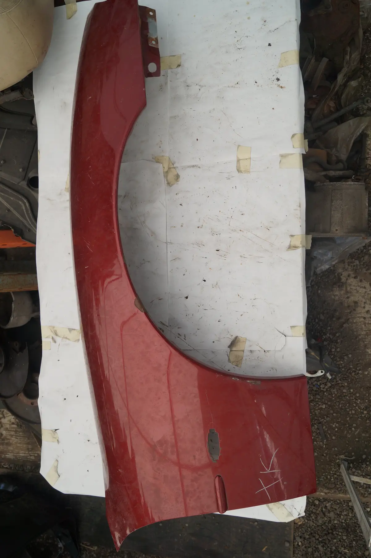 Used Jaguar Front Right Fender Part #Fja1070af. Fits Jaguar Xk8 1997-2006, Jaguar Xkr 2000-2006 1