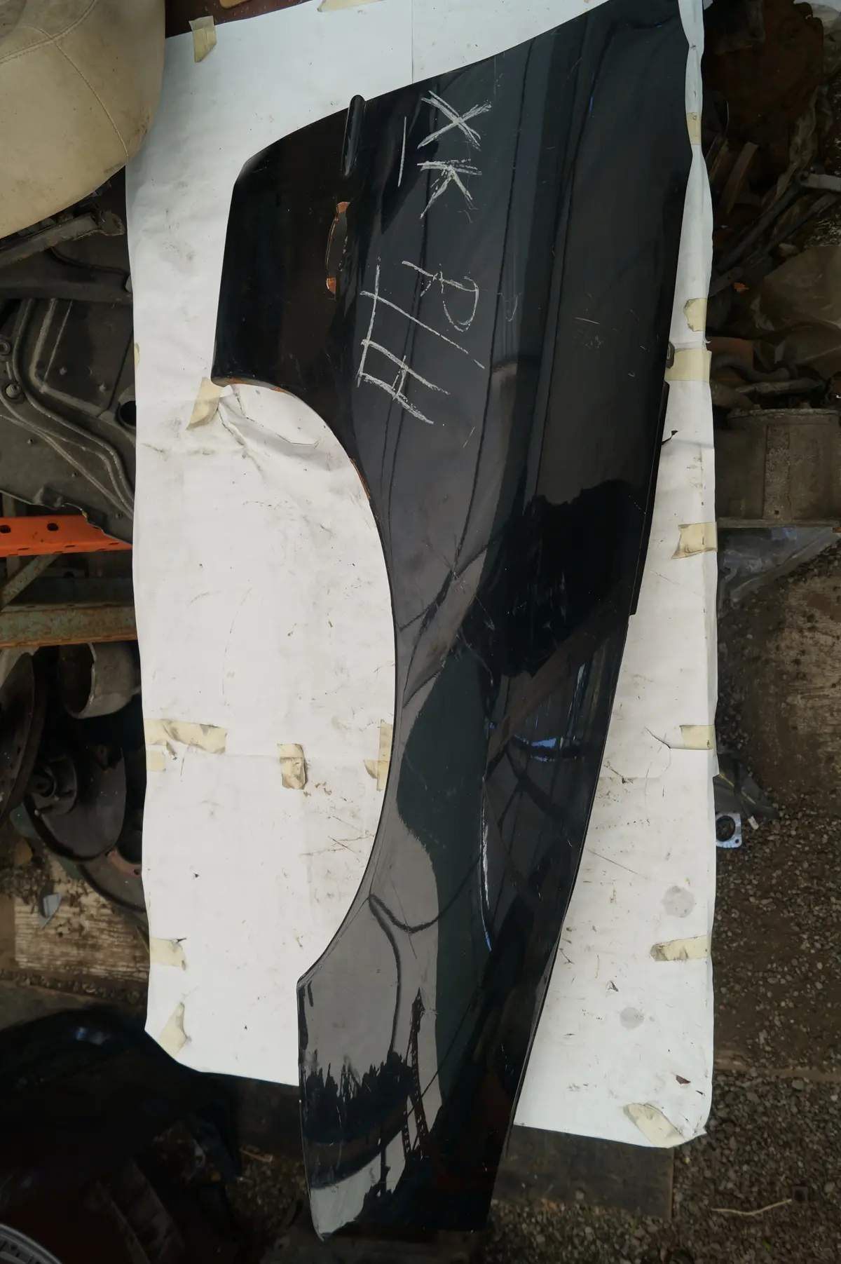 Used Jaguar Front Right Fender Part #Fja1070af. Fits Jaguar Xk8 1997-2006, Jaguar Xkr 2000-2006 2