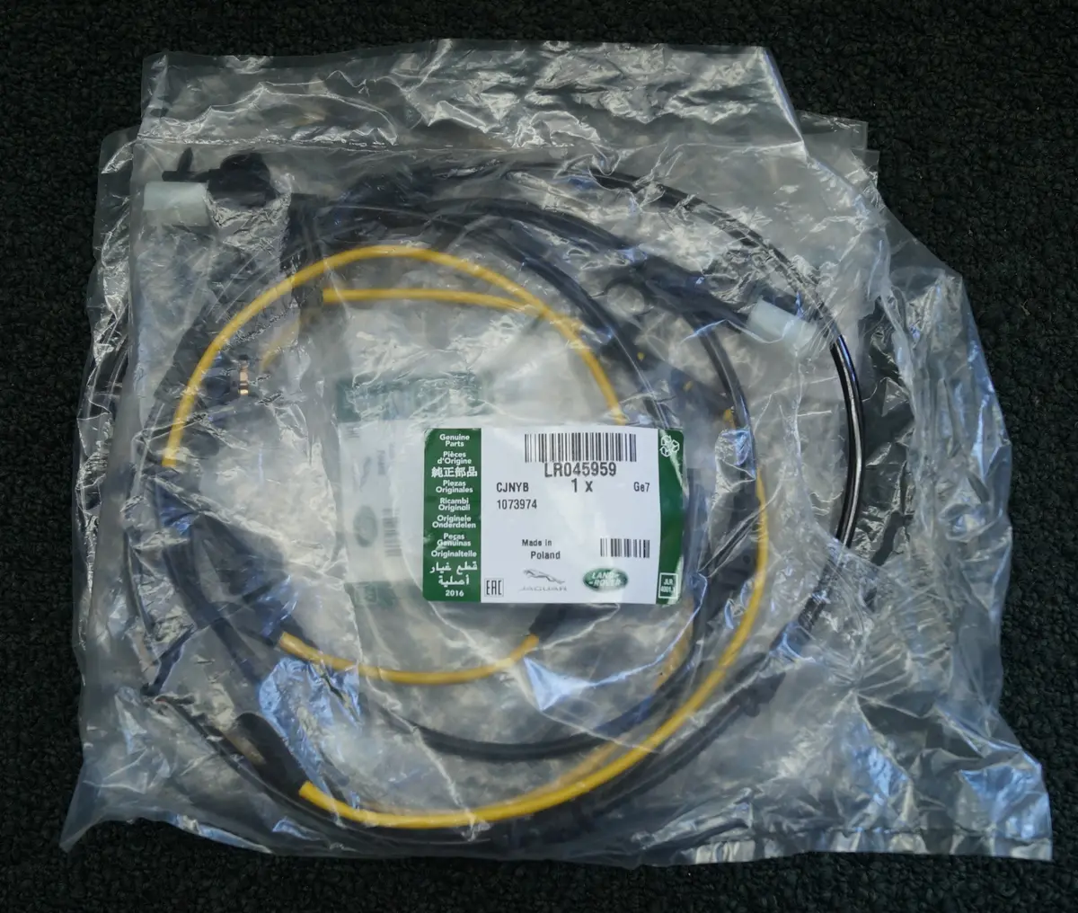 Land Rover Discovery/Range Rover Fullsize & Sport Brake Pad Wear Sensor | Part # - Lr045959 1