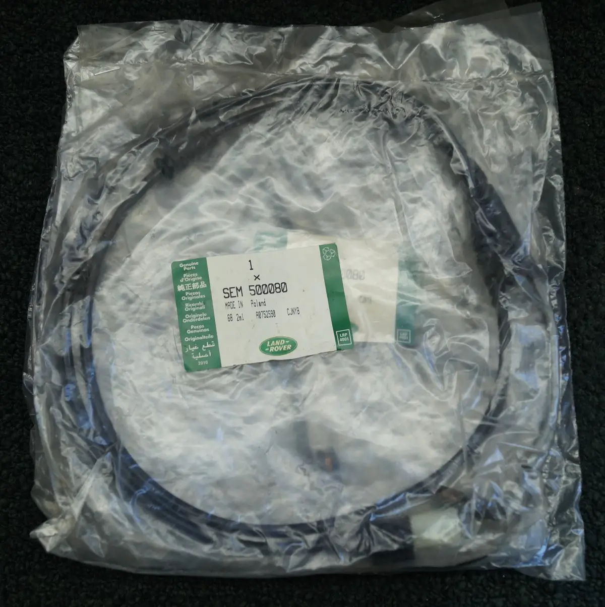 Range Rover Sport Brake Pad Wear Sensor | Part # - Sem500080 1