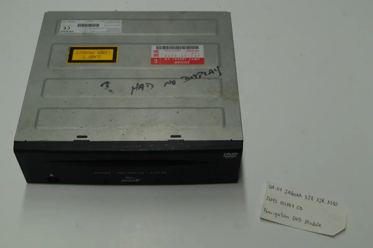 2004 - 2007 Jaguar Xj (X350) Navigation Dvd Module | Part # - 2W93-10E887-Cd/Ce 1