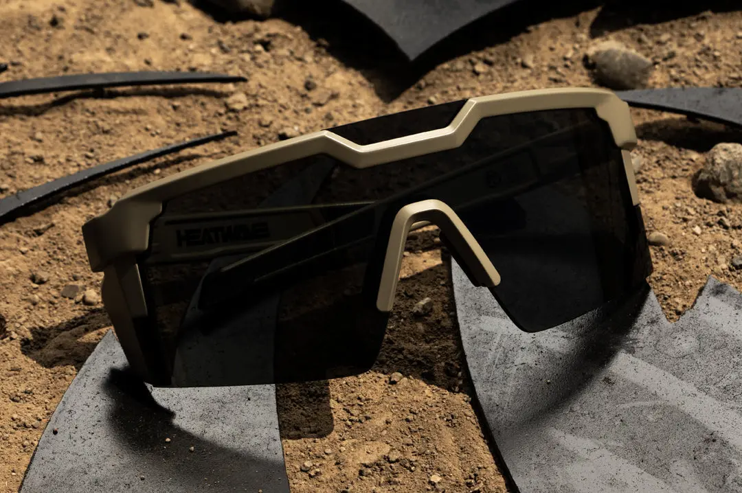 Future Tech Sunglasses: Desert Tan Frame Z87+ 3