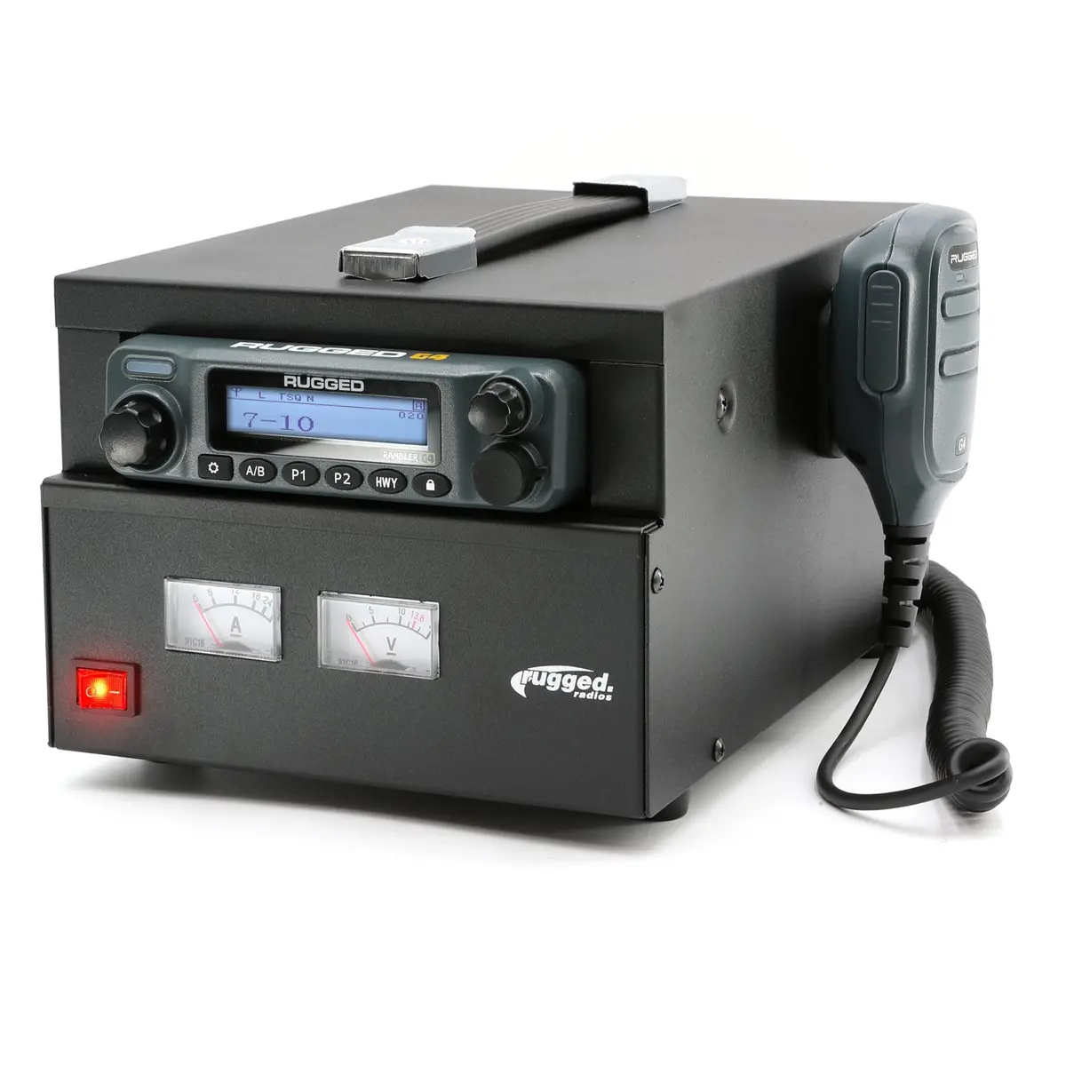 Desktop Power Supply And Cabinet For Rugged Mobile Radios 1