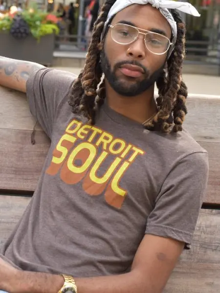 Detroit Soul Unisex T-Shirt - Brown Triblend 1