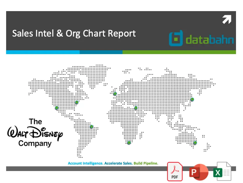 The Walt Disney Org Chart & Sales Intelligence Report 1