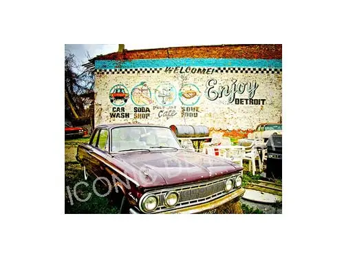 Enjoy Detroit Mercury Luster Or Canvas Print $35 - $430 1