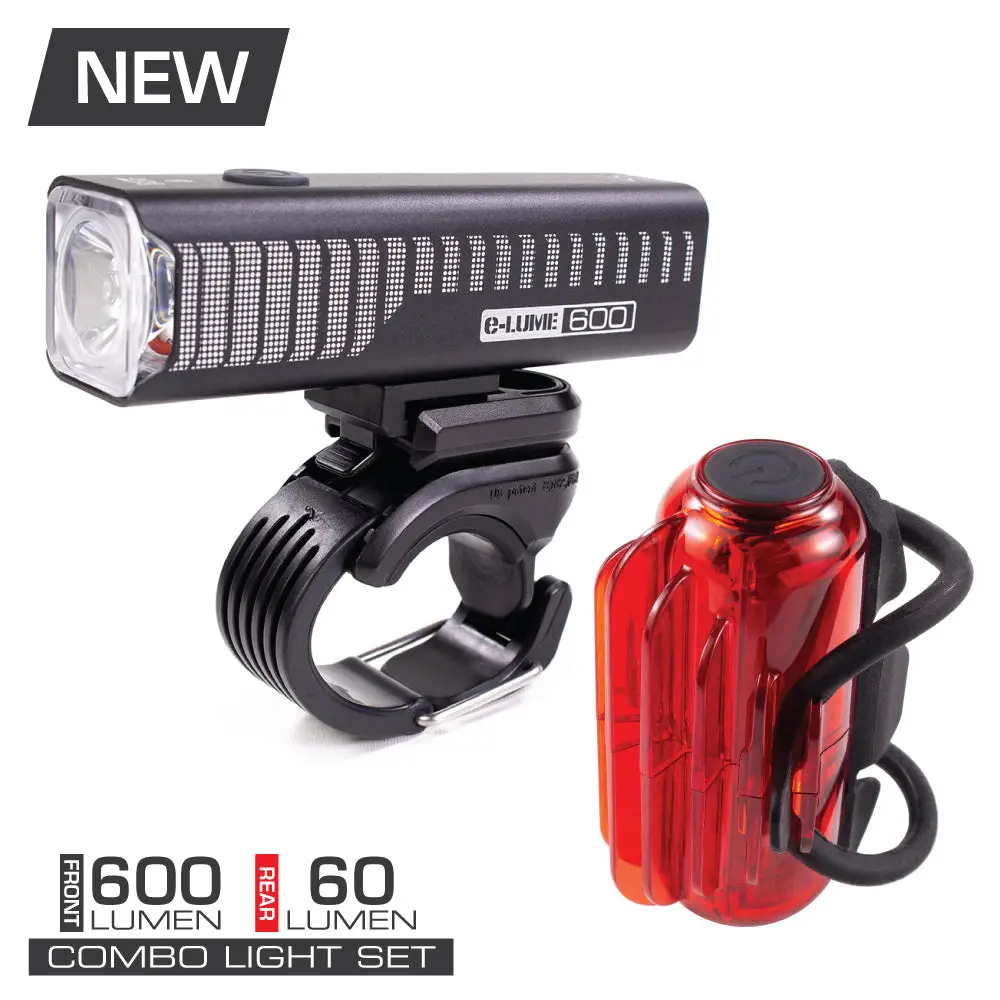 Serfas Esm-600 Combo Light Usm-600/Utm-60 L Front And Rear Bike Lights 1