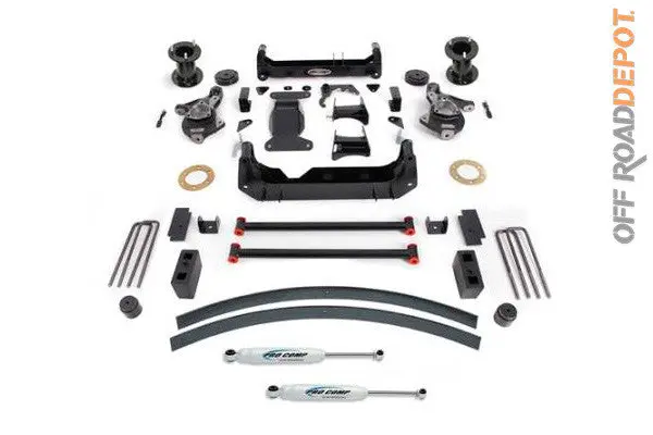 Suspensión 4" Con Amortiguadores Es9000 Para Gmc Sierra / Silverado 14-16 1