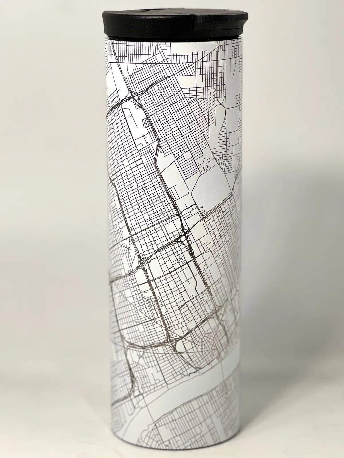 Map Of Detroit Coffee Tumbler / White 2