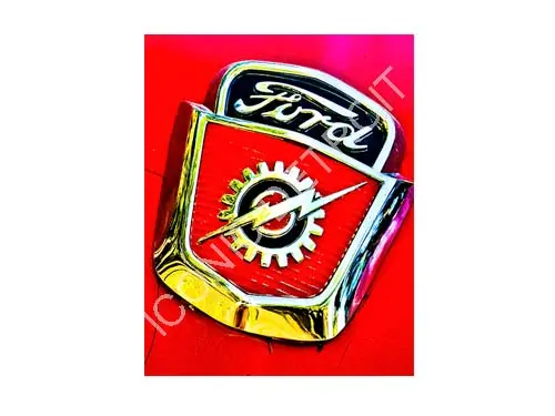 Ford Bolt Emblem Luster Or Canvas Print $35 - $430 1