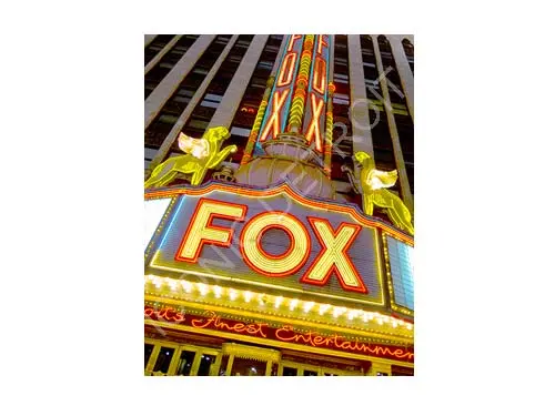 Fox Theatre Lights Luster Or Canvas Print $35 - $430 1